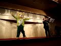 味園の支配人渾身のトランペット。そのとなりは味園イメージキャラクターの金太郎。金太郎の中身が竹田さんの弟という事はみんなには秘密だ。　