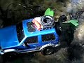 Pajero XC in the water