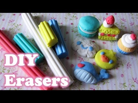 Clay - Watch in HD! ♥ ♥ Where to buy it: http://www.coolpencilcase.com/Create-Your-Own-Clay-Eraser-p/e1081.htm You can also find this Eraser clay at Daiso! A Japa...