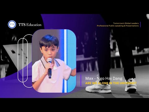 Are we alone in the universe? - Max [TTS Presentation 2023]