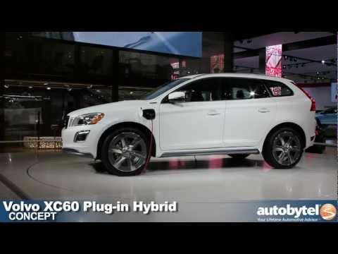 Volvo XC60 Plug-in hybrid concept at the 2012 Detroit Auto Show video Volvo XC60 Plug-in hybrid concept at the 2012 Detroit Auto Show video
