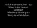 Mawi, Yazer dan Kefli Suasana Hari Raya AF3 (Lirik)