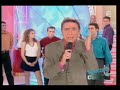 hommage � pascal sevran avec ces coups de gueule pour le tournage des �missions de la chance aux chansons.