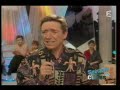 hommage � pascal sevran avec ces coups de gueule pour le tournage des �missions de la chance aux chansons.