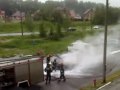 pożar w dąbrowie górniczej  mydlice  19 05 2008