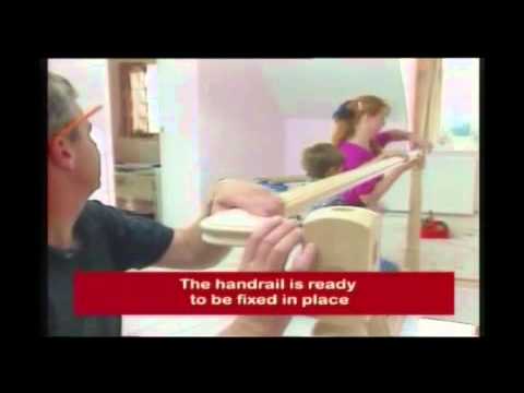 how to fit stair spindles