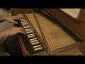 Prelude in D, WTC I, JS Bach Clavichord
