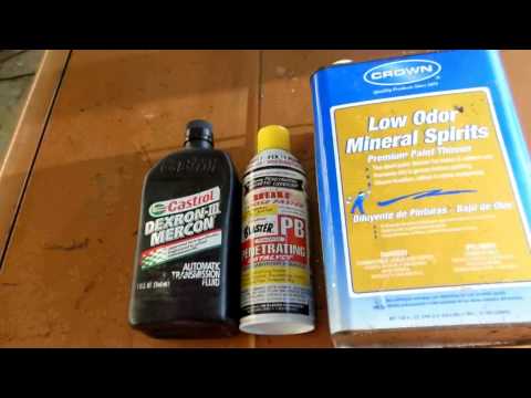how to remove pb blaster smell