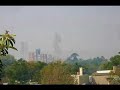 Humo de incendios afecta a uruguay