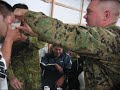 My Japanese brother shotgunning a beer