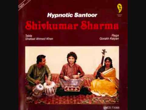 santoor - Raga Gorakh Kalyan ( 47.73 ) 1) Alap, Jod % Jhala ( 24.50 ) 2) Gat in Jhap Taal & Teen Taal ( 23.23 ) Shivkumar Sharma - Santoor Shafaat Ahmed Khan - Tablas ...