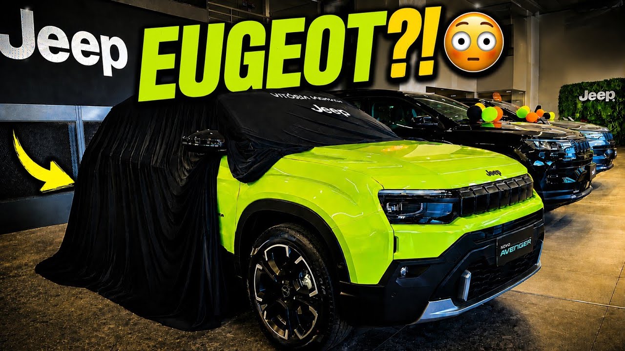 FUI CONHECER O NOVO PEUJEEP AVENGER!!