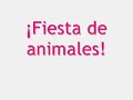 fiesta de animales