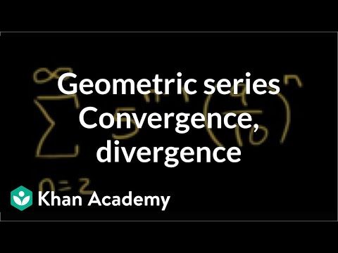 how to prove geometric series is convergent
