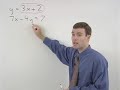 Watch Video on Solving Systems by Substitution - Math Help Watch Video on Solving Systems by Substitution - Math Help