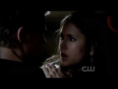 Stefan & Elena I knew you'd catch me scene The Vampire Diaries 3x06