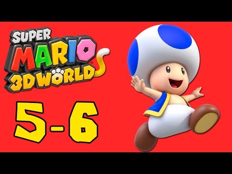 Super Mario 3D World Gameplay - World 5-6 All Stars