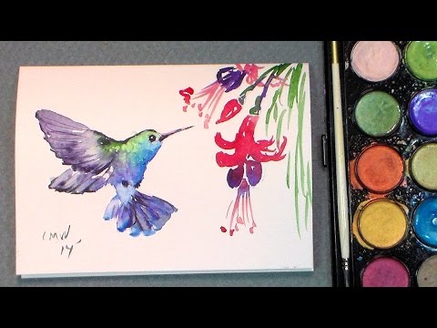 how to paint watercolors