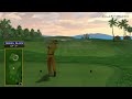Golden Tee Great Shot on Tahiti Cove!