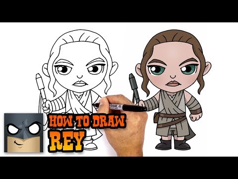 video-linktoworks-How to Draw Star Wars | Rey