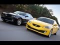 2010 Chevy Camaro V6 LT vs. 2010 Hyundai Genesis Coupe 3.8 V6 - Car and Driver