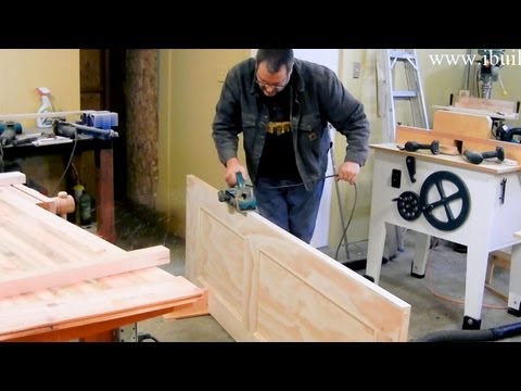 how to hang a door