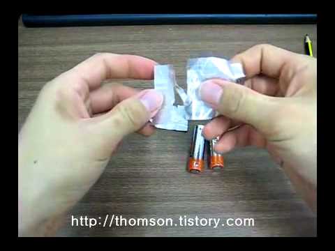 how to make a d'battery out of aa