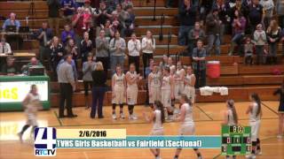 TVHS Girls Basketball vs Fairfield- Sectionals