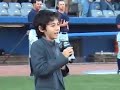 12yo Julian Sage Miyata sings The US National Anthem