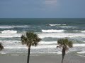 lookin off the balcony at perrys in Daytona Beach Shores Fl.