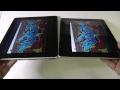 Apple iPad 2 vs iPad 1 Screen Comparison