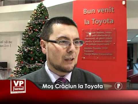 Mos Craciun la Toyota
