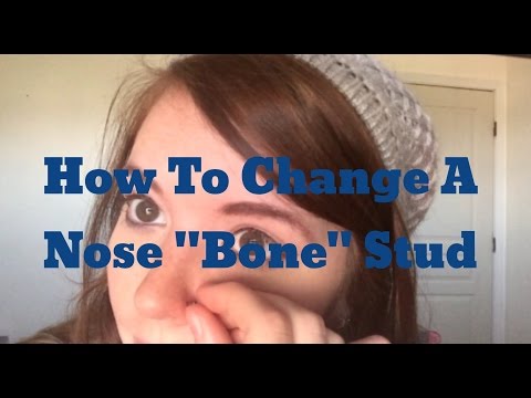 how to remove nose ring l'shaped
