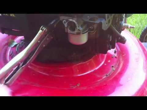 how to clean xrm carburetor