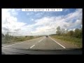 Pedestrian Crossing Street Has Crazy Close Call With Fast Car - close call, crazy, idiot, pedestrian, street, wtf