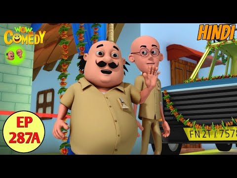 Motu Patlu | Cartoon in Hindi | 3D Animated Cartoon Series for Kids | Motu Patlu Taxi Service