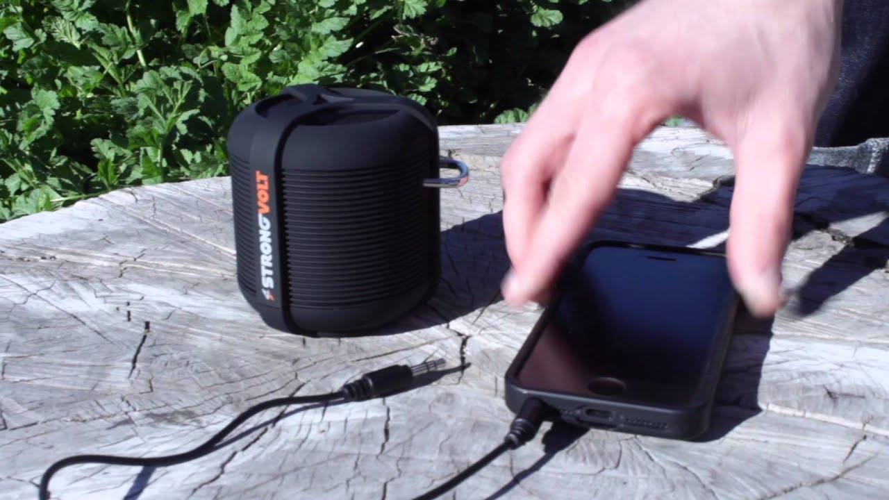 Rage // Water Resistant Wireless Bluetooth Speaker video thumbnail