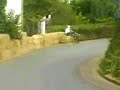 ostia de feito trevias en la 1º carrera de carrilanas de carceo con gravity bike casera.bajada de entrenamiento