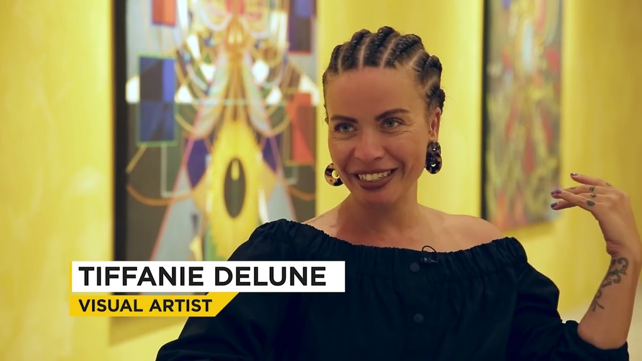 Visual artist Tiffanie Delune evokes spirituality, identity & representation in Accra exhibition