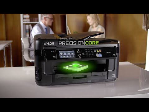 Epson WorkForce WF-7610 All-in-One Printer Powered by PrecisionCore