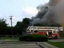 Old KTSA Building On Fire