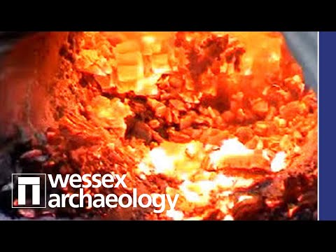 Prehistoric Iron Smelting Demonstration
