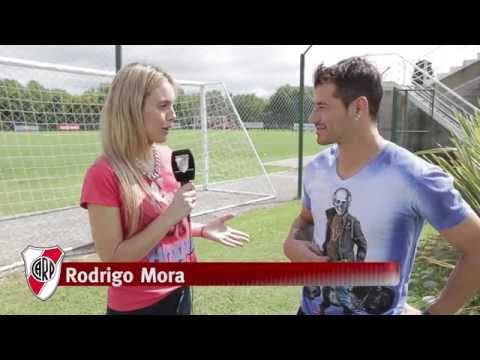 Rodrigo Mora, en la previa de River vs. Tigres