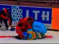 Janne Ahonen jumps too long at Planica