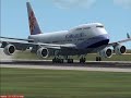 pmdg china airlines landing schiphol 18r