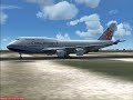 pmdg china airlines landing schiphol 18r