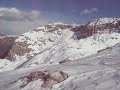Discesa dalla Via Ganda con neve in Grigna