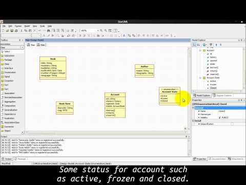 how to draw class diagram