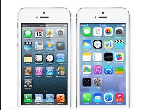 ios 6 - With the New Design of Apple's iOS 7, Many people are comparing it to iOS 6. In this video, I do a side by side comparison of the design of iOS 7 and iOS 6 b...