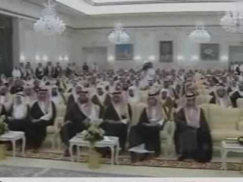 كلمة الشيخ صالح المغامسي عند الملك